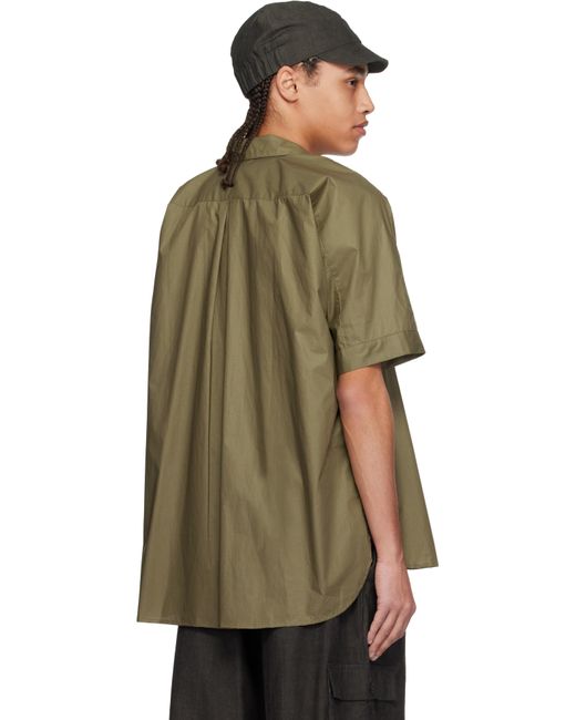 Chemise À Manches Courtes Typewriter Kaki Jan Jan Van Essche pour homme en coloris Green