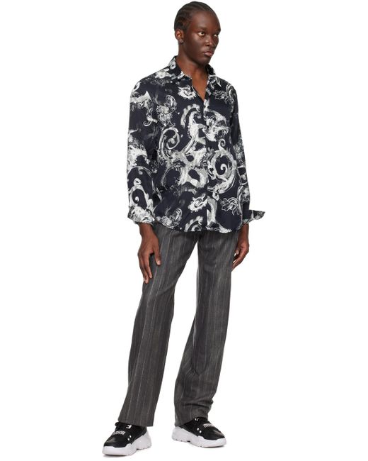 Versace Jeans Couture Watercolour Baroque shirt - White