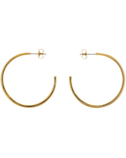 Isabel Marant Black Gold & Blue Casablanca Earrings