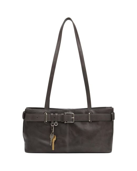 OSOI Black Shoulder Brocle Bag