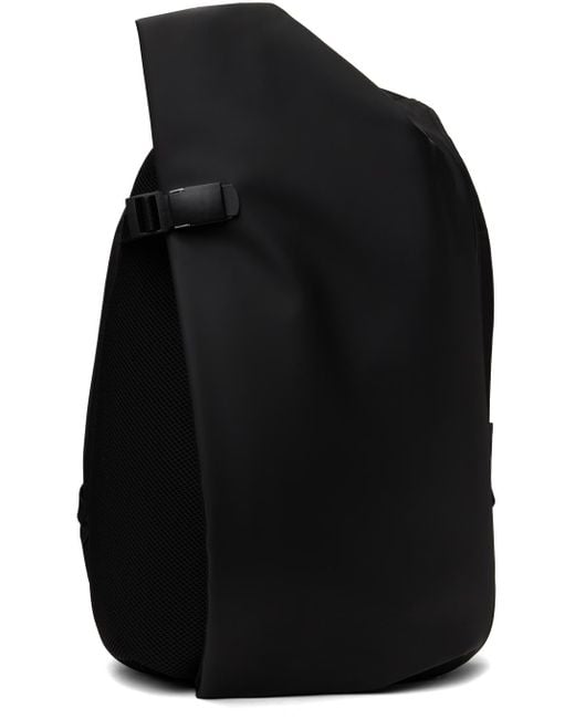 Côte&Ciel Black Isar M Obsidian Backpack for men