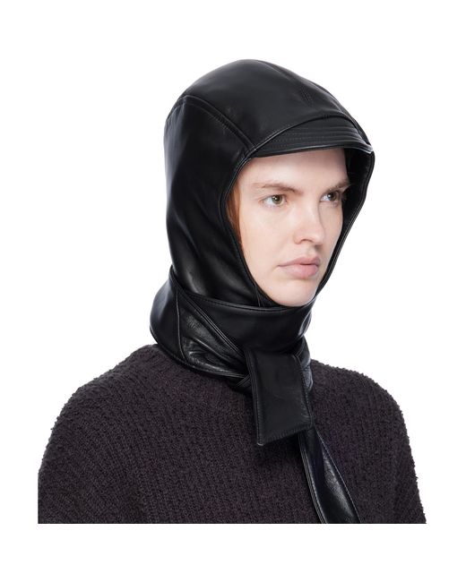 Jean Paul Gaultier Black 'The Leather' Hood