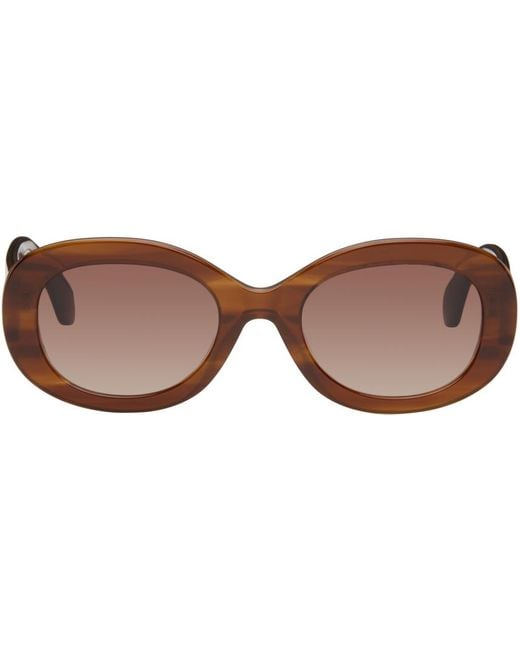 Vivienne Westwood Black Round Sunglasses