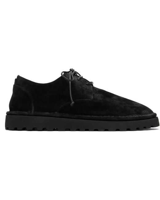 MARSELL Gomme Black Suede Derbys for men