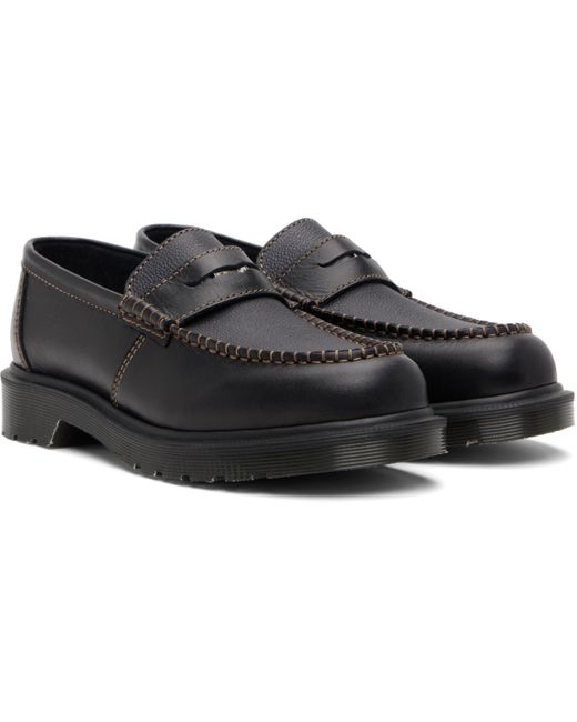Dr. Martens Black Penton Loafers for men