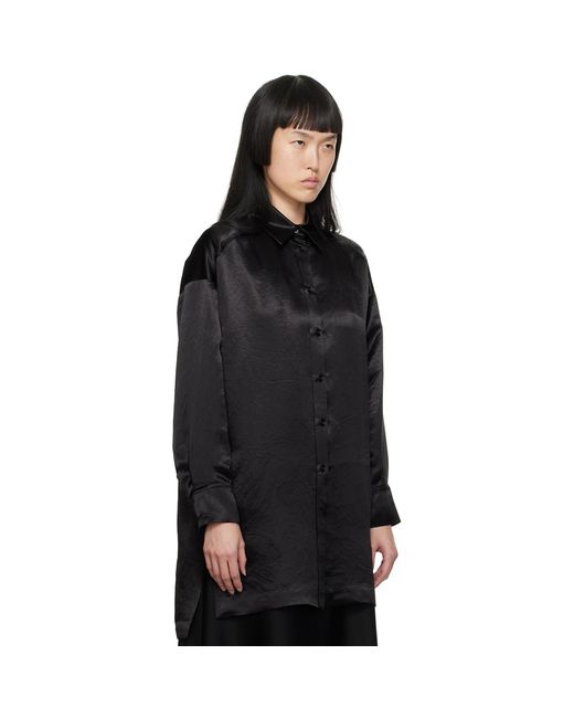 MM by Max Mara Black Bacio Shirt