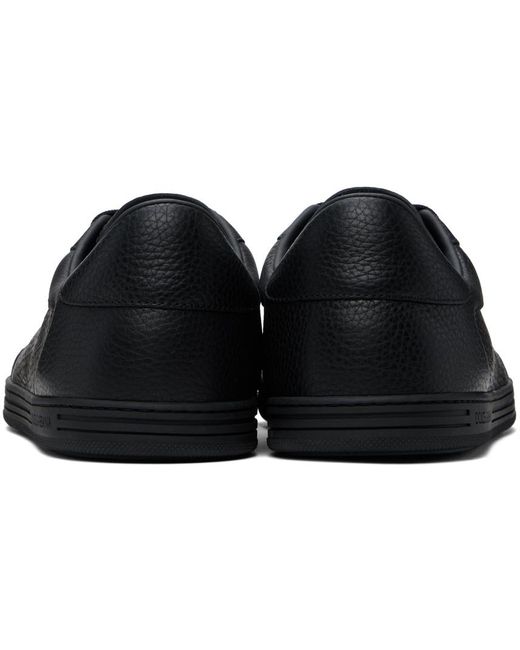 Baskets saint tropez noires en cuir de veau Dolce & Gabbana pour homme en coloris Black
