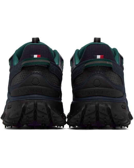 3 MONCLER GRENOBLE Black Trailgrip Gtx Sneakers for men