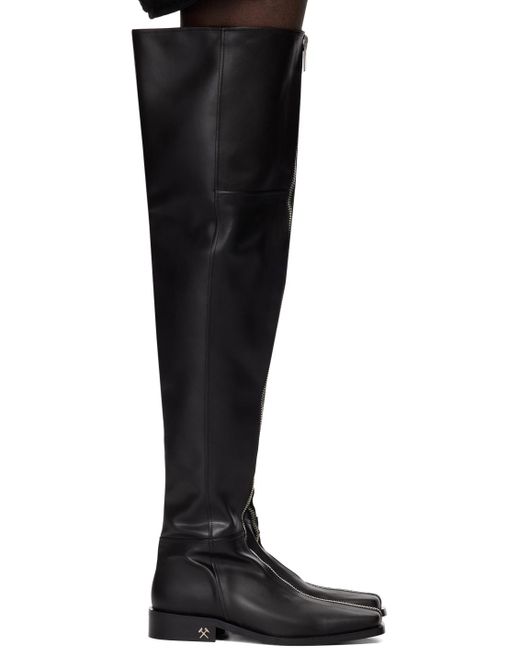GmbH Black Adem Overknee Boots for men