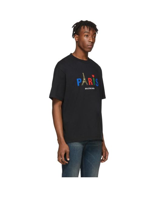 Paris Love Vintage Jersey T-shirt 
