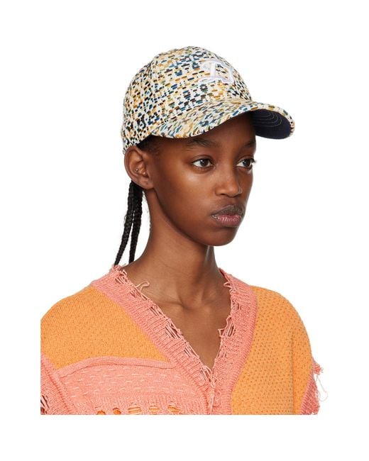 Adererror Orange Cursive Trs Cap