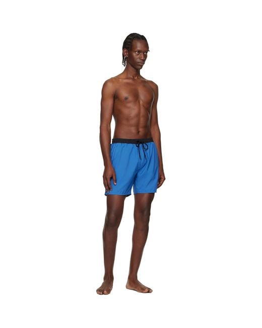 Boss Blue Quick-Dry Swim Shorts for men