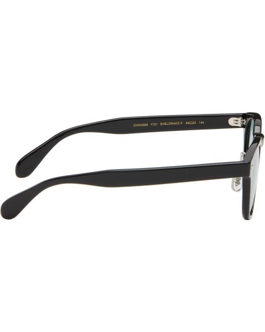 Oliver Peoples Black Sheldrake-F Glasses for men