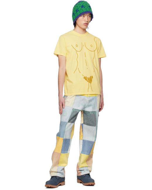 Pantalon cargo colore à carreaux Kidsuper pour homme en coloris Multicolor