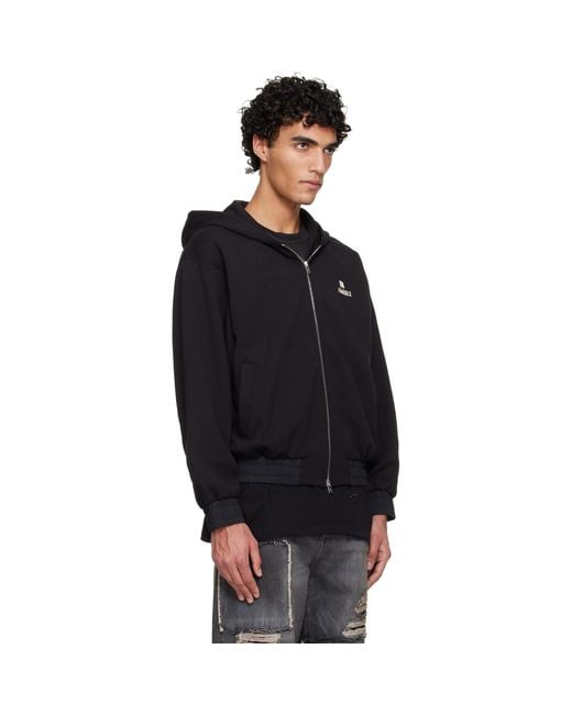 Amiri Blue Ma Hooded Jacket for men