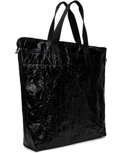 Rick Owens Black Shuttle Large Bag for men