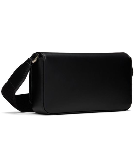 Dolce & Gabbana Black Leather Cross-body Bag for men