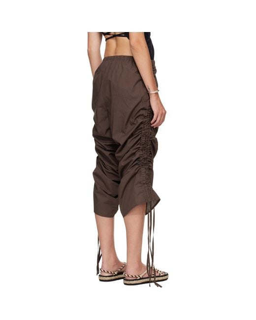 Baserange Brown Ssense Exclusive Pictorial Lounge Pants