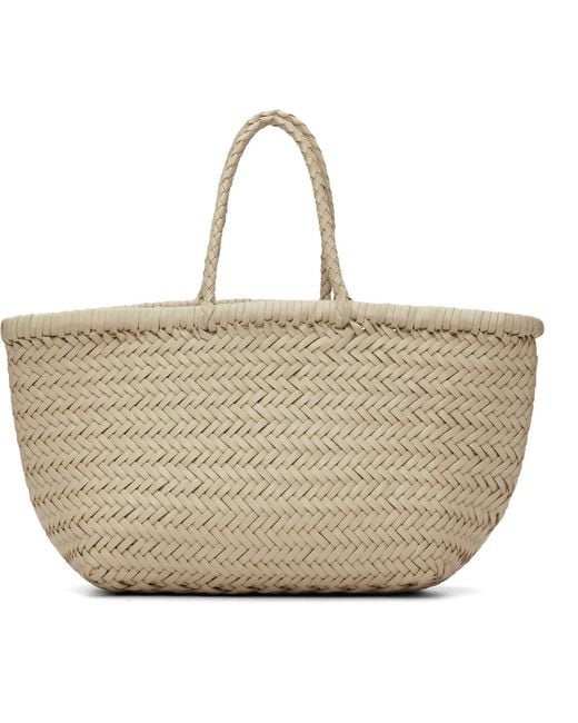 Dragon Diffusion Metallic Off- Triple Jump Small Tote