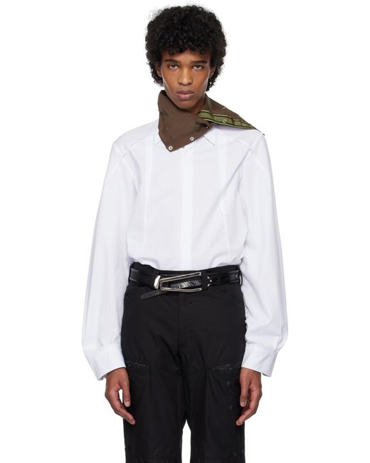 メンズ Kiko Kostadinov ホワイト Zafar シャツ White