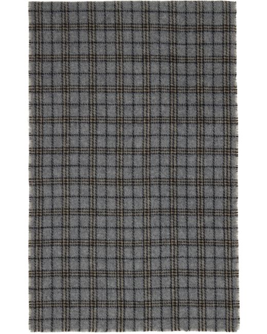Écharpe Grise En Laine mfpen en coloris Gray