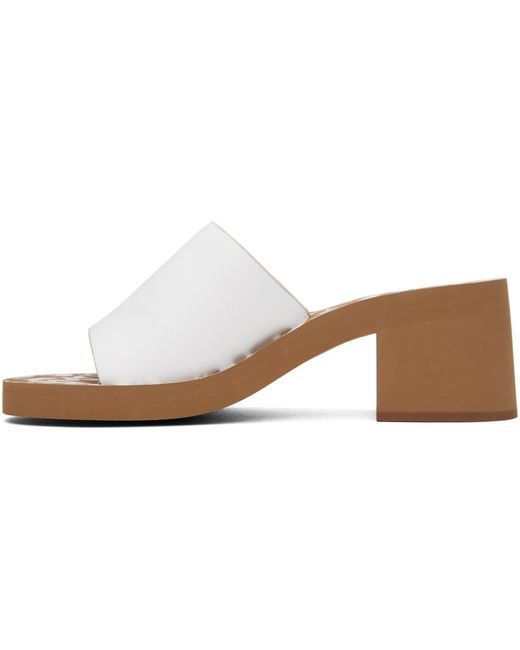 See By Chloé Black White Essie Sandals