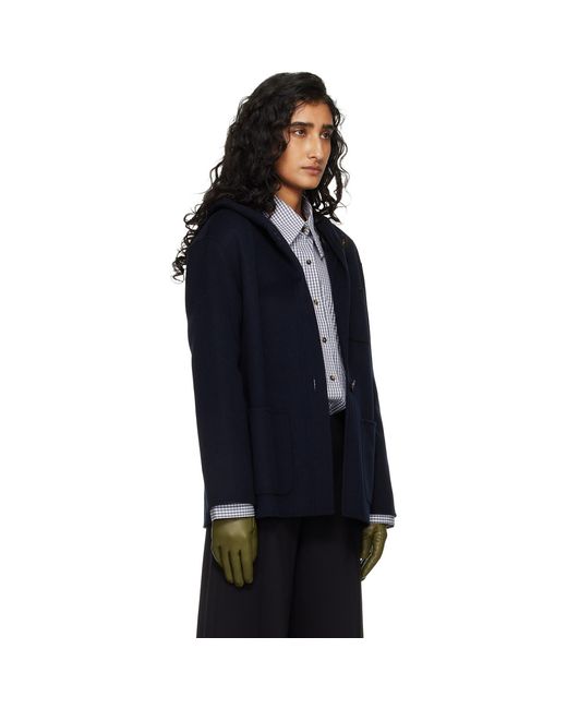 Max Mara Blue Paglie Jacket