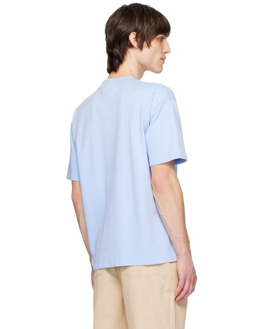 T-shirt 'le t-shirt slogan classique' bleu Drole de Monsieur pour homme en coloris Blue