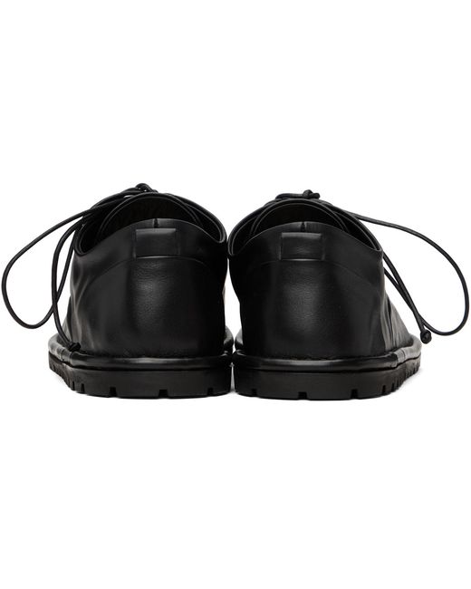 MARSELL Gomme Black Sancrispa Leather Derbys for men