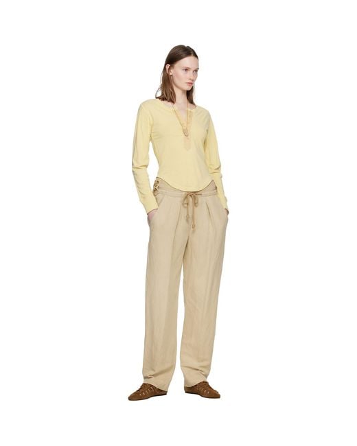 Isabel Marant Natural Talicia Henley