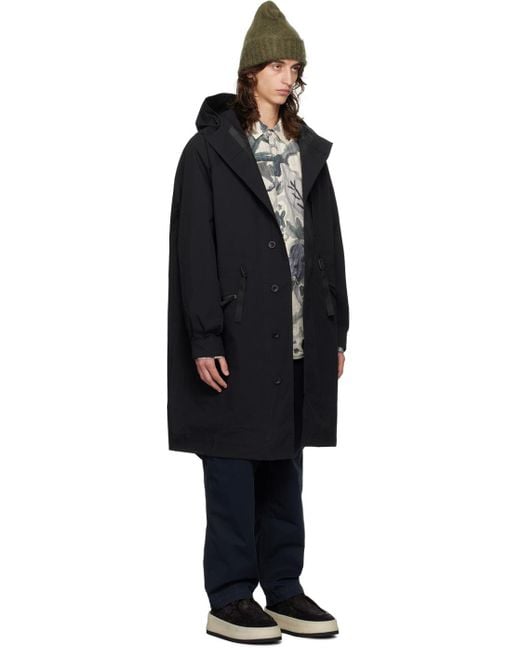 Casey Casey Black Mili Parka for men