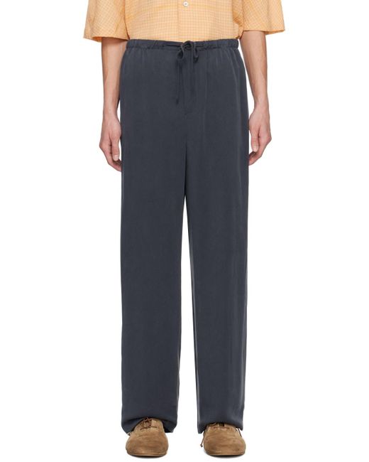 LE17SEPTEMBRE Drawstring Trousers in Blue for Men Lyst