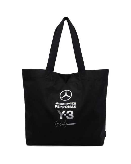 Y-3 Black Mercedes-Amg F1 Edition Tote for men