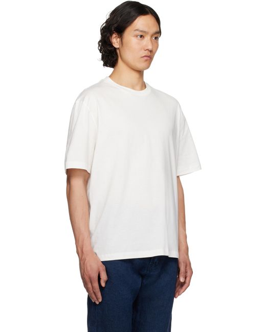 T-Shirt Errigal Blanc The Row pour homme en coloris White
