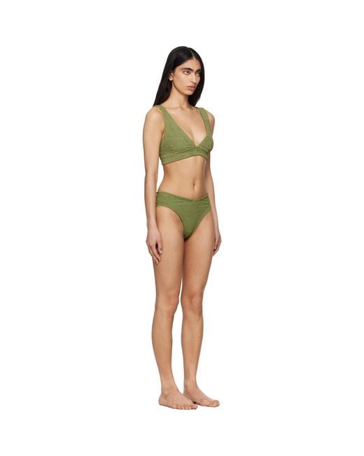 Hunza G Green Angel Bikini
