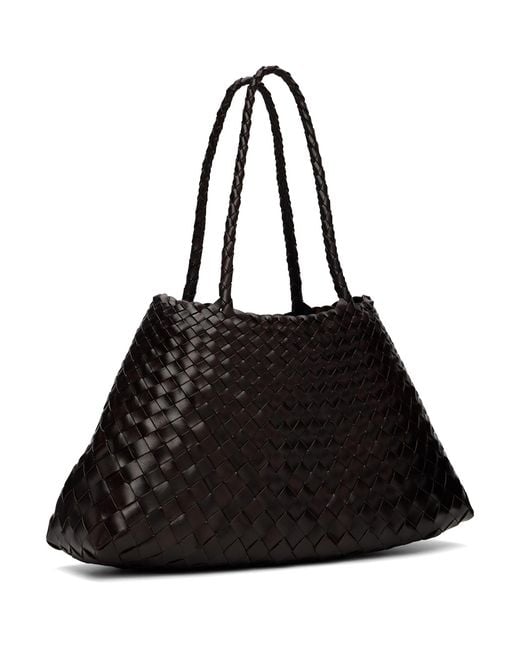 Dragon Diffusion Black Santa Croce Big Tote