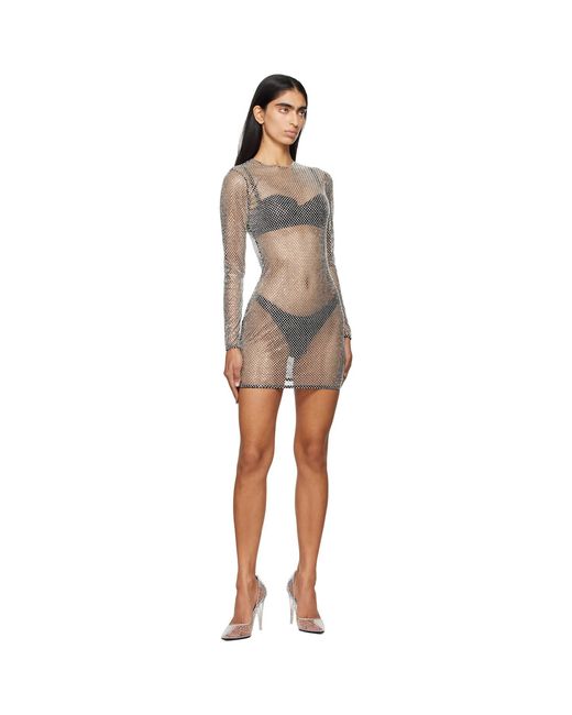Ashley Williams Black Vegas Minidress