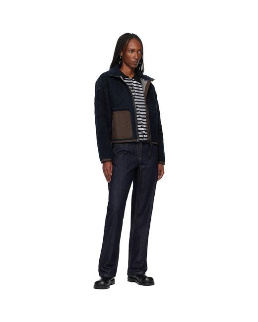 Canada Goose Black Simcoe Zip Up Fleece Jacket