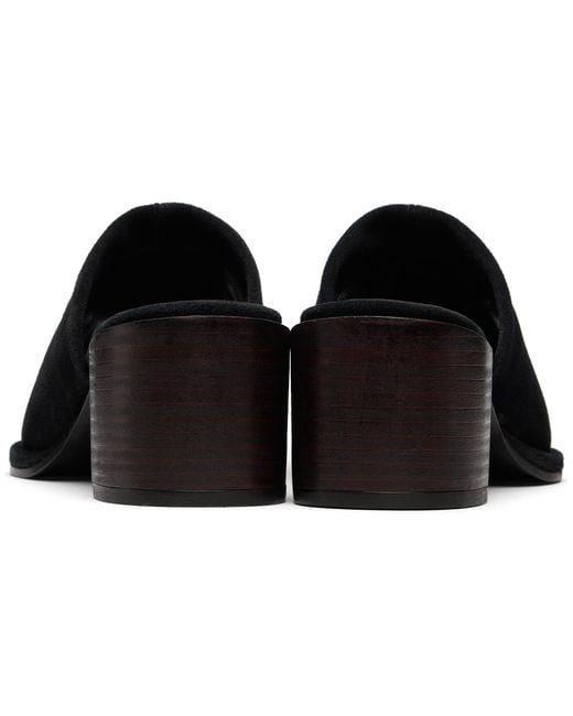 By Far Black Francisco Heeled Sandals