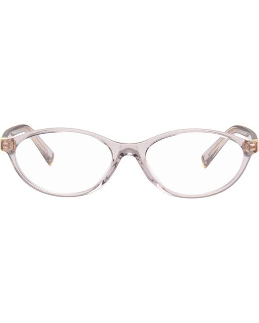 Miu Miu Multicolor Oval Glasses