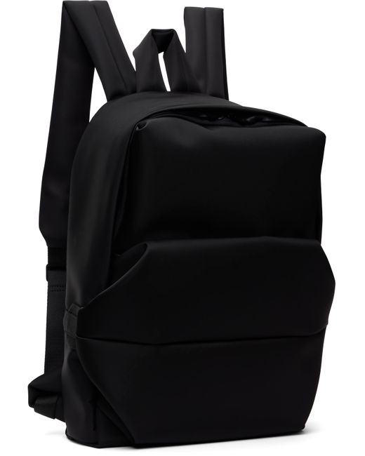 Côte&Ciel Black Sava Sleek Nylon Backpack for men