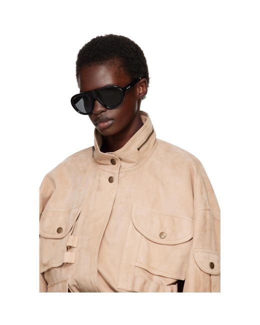 Prada Gray 'Prada Shadowplay' Sunglasses