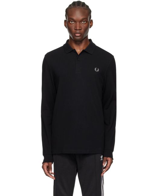 Fred Perry Black M6006 Polo for men