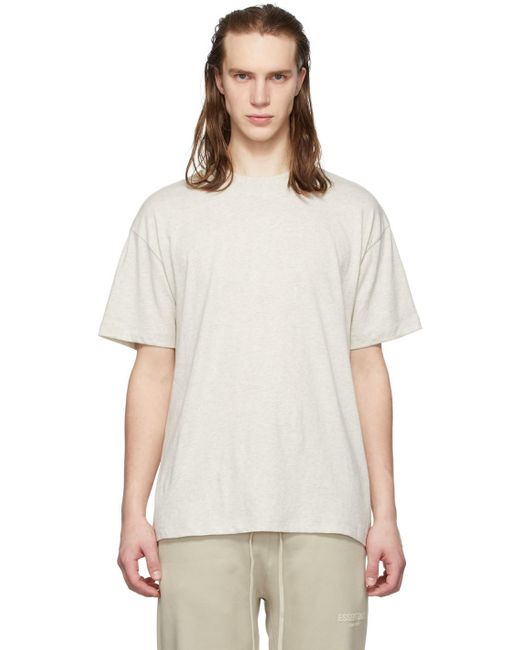 メンズ Fear Of God オフホワイト Tシャツ 3枚セット White