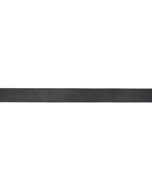 Rag & Bone Black Audrey Tortoiseshell-Buckle Leather Belt