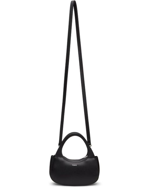 Coperni Mini Baguette Swipe Bag in Black - Lyst