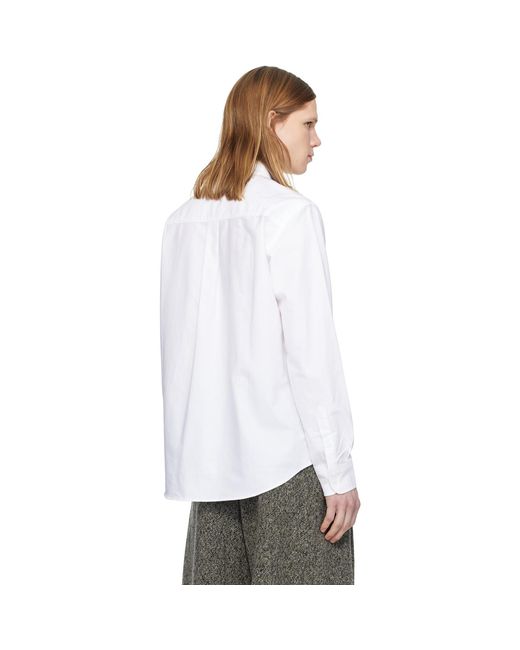 Isabel Marant White Jasolo Shirt for men