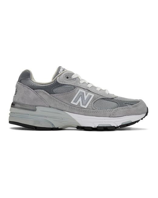 New Balance Grey 993 Sneakers in Grey | Lyst Australia