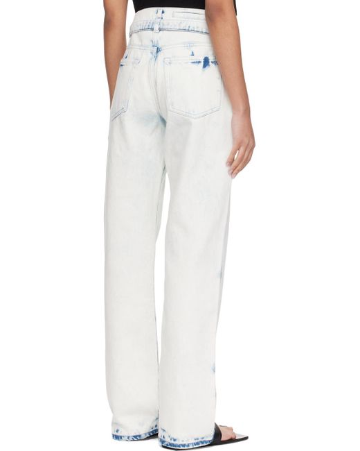 Proenza Schouler White Indigo Ellsworth Jeans