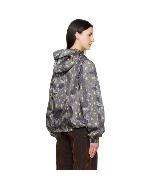 Ganni Black Flowers Jacket